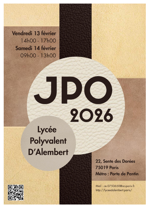 Journées Portes Ouvertes 2026